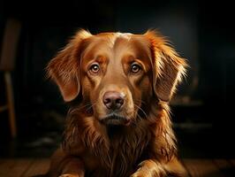 AI Generative Cute sweet dog photo