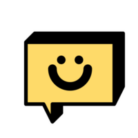 komisch 3d Emoticon Plaudern Box Aufkleber png