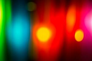 Colorful Soft lights photo