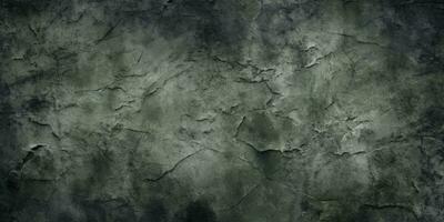 The surface of the old gray stone. Background, texture for design. Dark grey stone wall background texture. Natural pattern of black slate. AI Generative photo