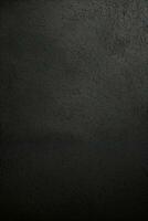 grunge negro pared textura. antecedentes y textura para diseño. negro arena papel. ai generativo foto