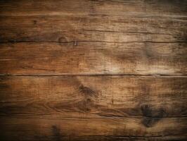 Old wood texture with natural pattern for design and decoration. Abstract background. Brown wood texture. AI Generative photo