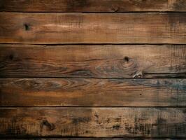 Old wood texture with natural pattern for design and decoration. Abstract background. Brown wood texture. AI Generative photo