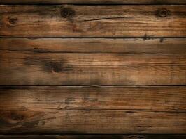 Old wood texture with natural pattern for design and decoration. Abstract background. Brown wood texture. AI Generative photo