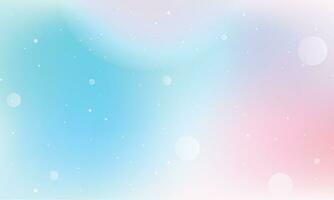 Vector gradient pastel sky background