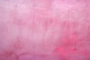 Dirty and weathered pink concrete wall background texture. ai generated photo