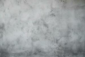 Dirty and weathered grey concrete wall background texture. ai generated photo