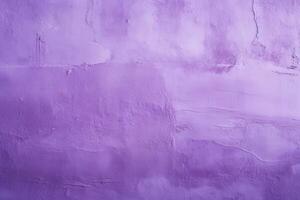 Dirty and weathered purple concrete wall background texture. ai generated photo