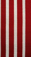 red and white striped fabric texture background. ai generated photo