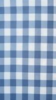 blue and white striped fabric texture background. ai generated photo