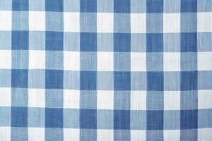 blue and white striped fabric texture background. ai generated photo