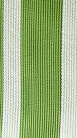 green and white striped fabric texture background. ai generated photo