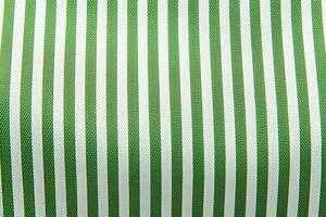 green and white striped fabric texture background. ai generated photo