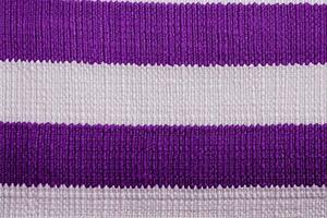 purple and white striped fabric texture background. ai generated photo