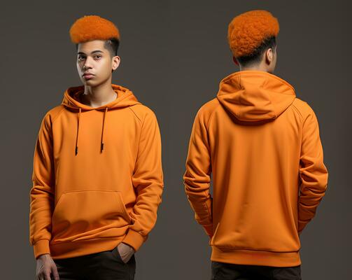Orange Hoodie Stock Photos, Images and Backgrounds for Free Download