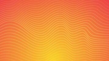 Modern colorful gradient background with wavy lines vector