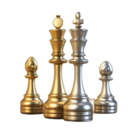 Chess Competition Chess Game on transparent background AI Generated png