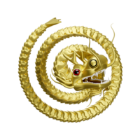 3d chinese new year 2024 capricorn isolated. 3d render illustration png