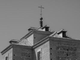 the cities of Madrid and Toledo photo