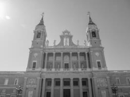 the cities of Madrid and Toledo photo