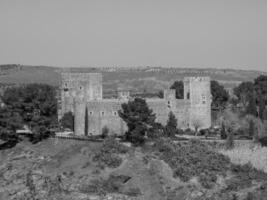 the cities of Madrid and Toledo photo