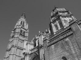 the cities of Madrid and Toledo photo