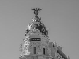 madrid and toledo in spain photo