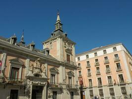 the cities of Madrid and toledo photo