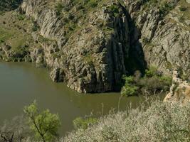 the cities of Madrid and toledo photo