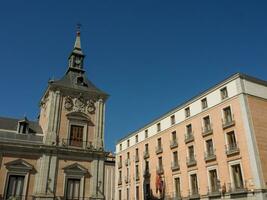 the cities of Madrid and toledo photo