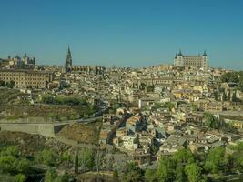 madrid and toledo in spain photo