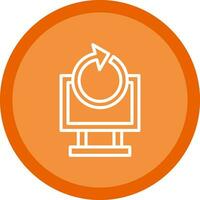 Data Recovery Vector Icon Design