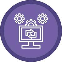 Software Configuration Vector Icon Design