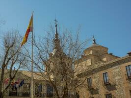 madrid and toledo in spain photo