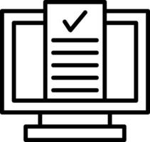 Desktop Computer Vector Icon Design