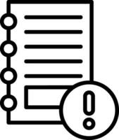 Notepad Vector Icon Design