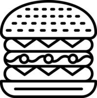 Cesar Burger Vector Icon Design