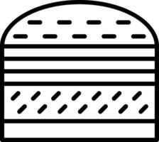 diseño de icono de vector de baklava