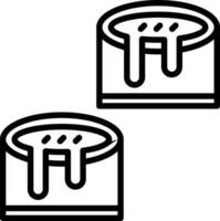 Biscuits and Gravy Vector Icon Design