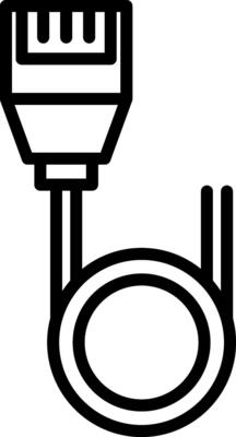 Ethernet Vector Icon Design