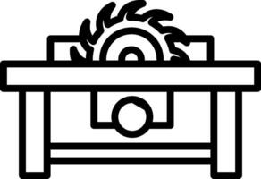 Table saw Vector Icon Design