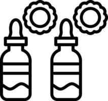 Essential Oils Vector Icon Design