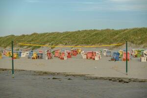 Langeoog island in germany photo