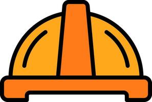 Helmet Vector Icon Design