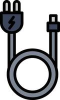 Power cable Vector Icon Design