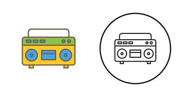 Casette Player Vector Icon