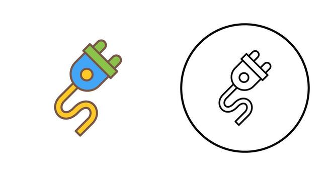 Plug Vector Icon