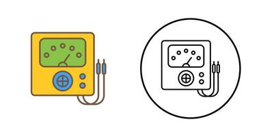 Voltmeter Vector Icon