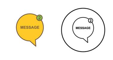 Message Bubbles Vector Icon