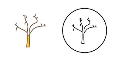 Tree with no Leaves Vector Icon